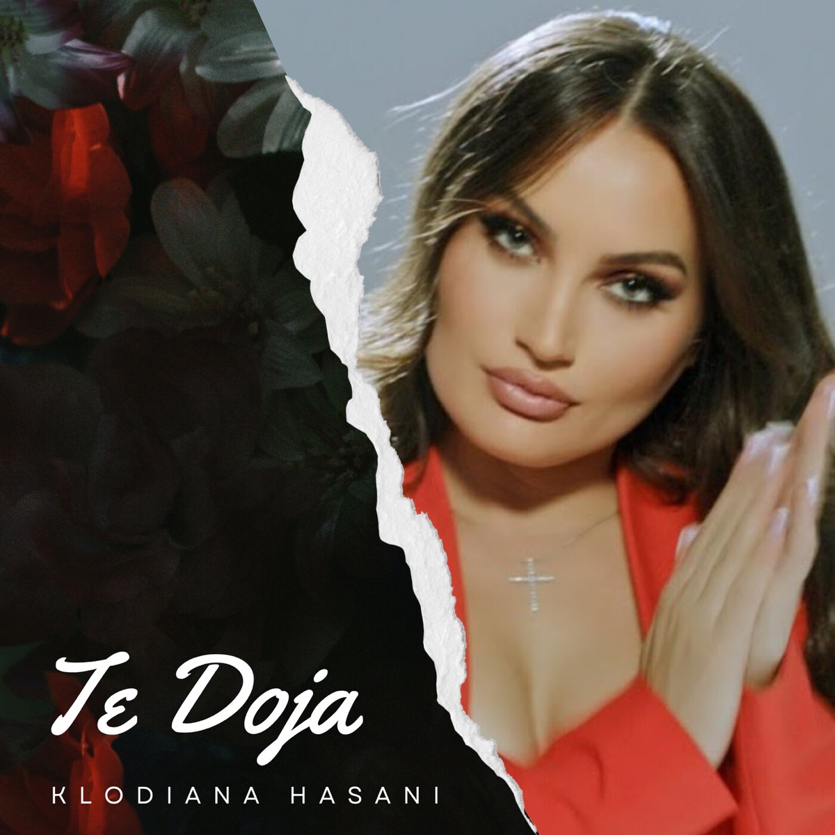 Te Doja - Single by Klodiana Hasani album cover