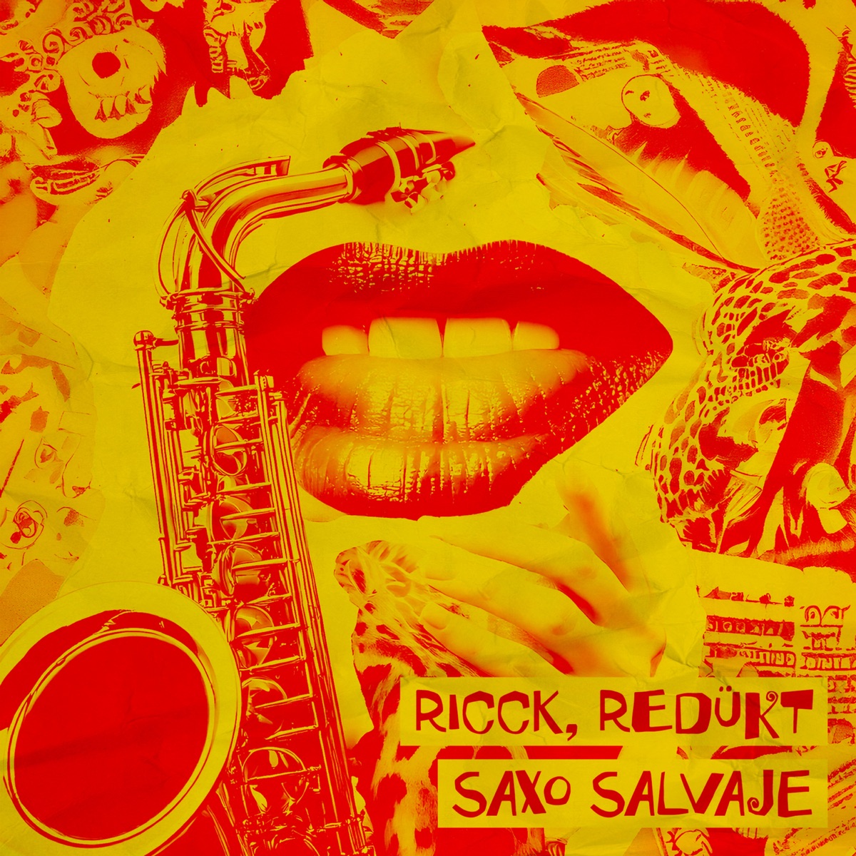 Saxo Salvaje - Single by Ricckbr & Redukt album cover