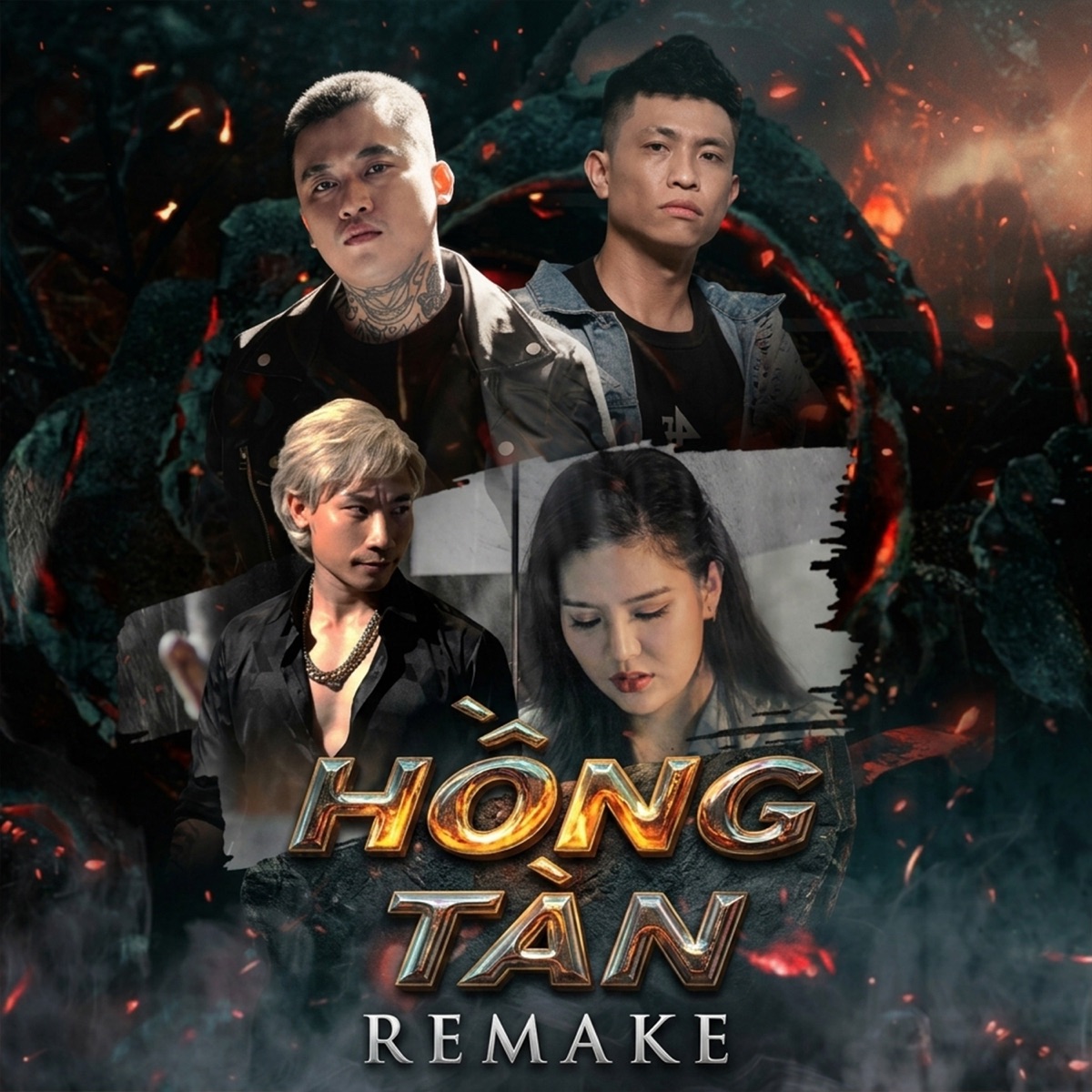 Hồng Tàn Remake - Single by Jombie & Tkan album cover