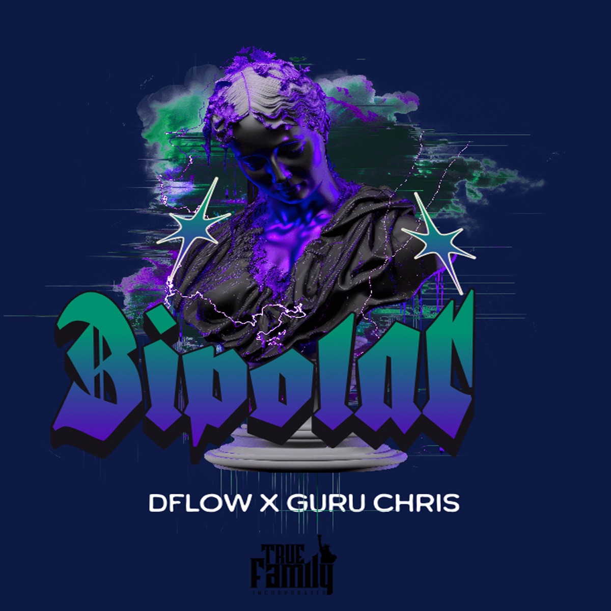 Bipolar (feat. Dflow & Guru Chris) - Single by truefamilyinc album cover