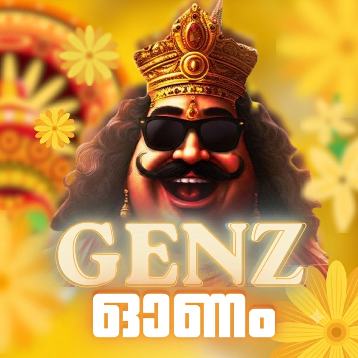 Genz Onam - Single by THADIKKARAN, Joyal Singer & Levis David album cover