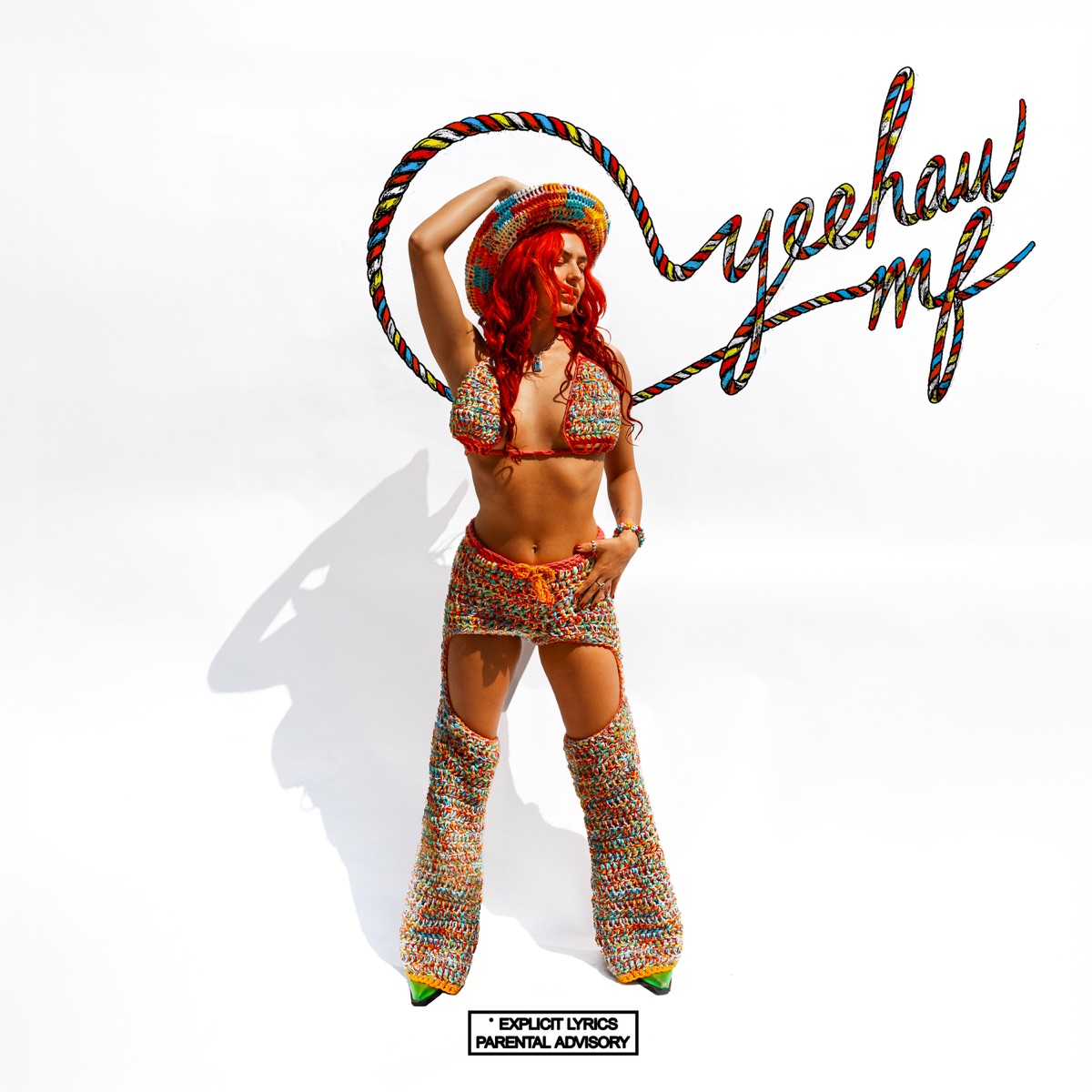 yeehaw mf - Single by Maty Noyes & ANG album cover