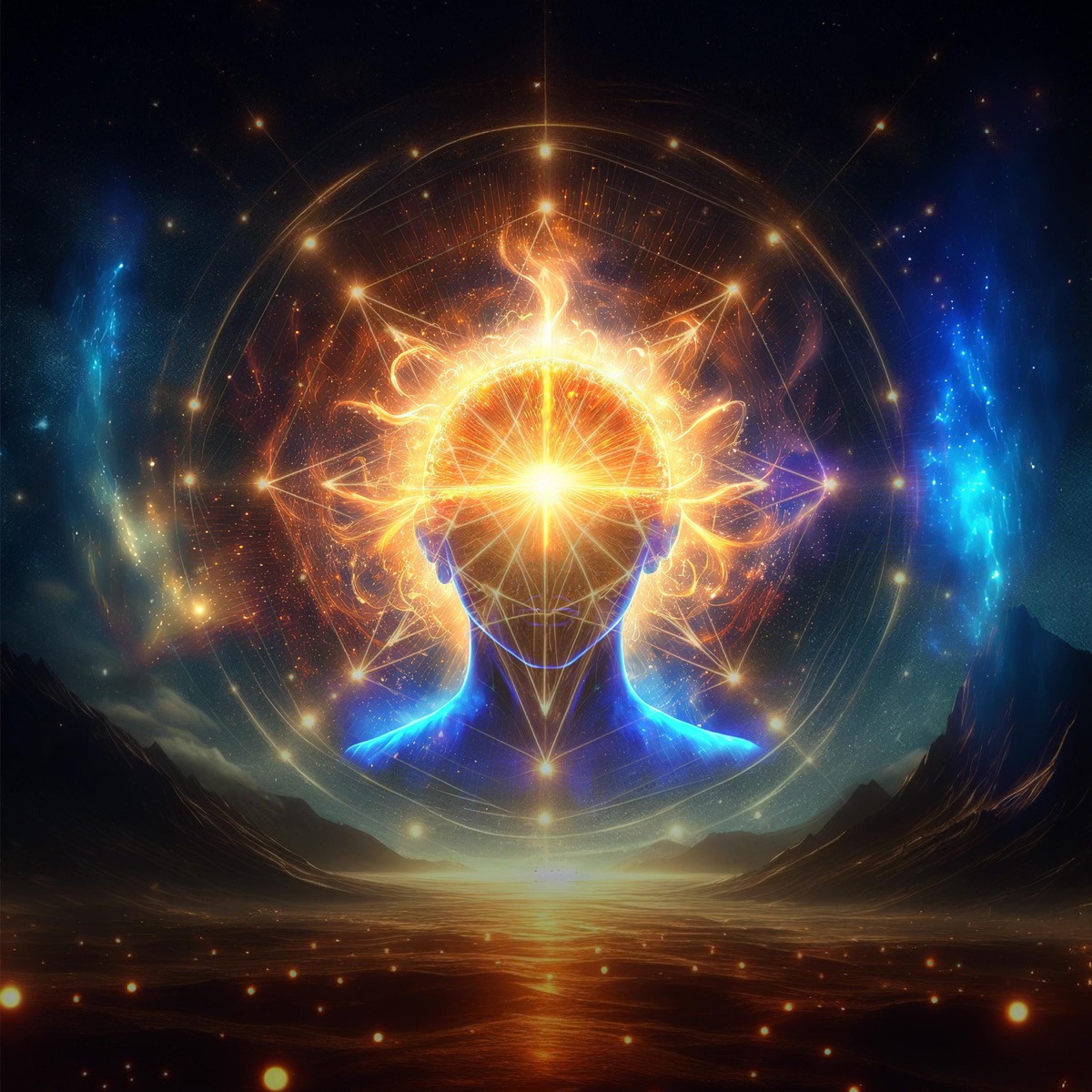 Light Codes to the Third Eye by Serena Binauraly & Sanah Watson album cover