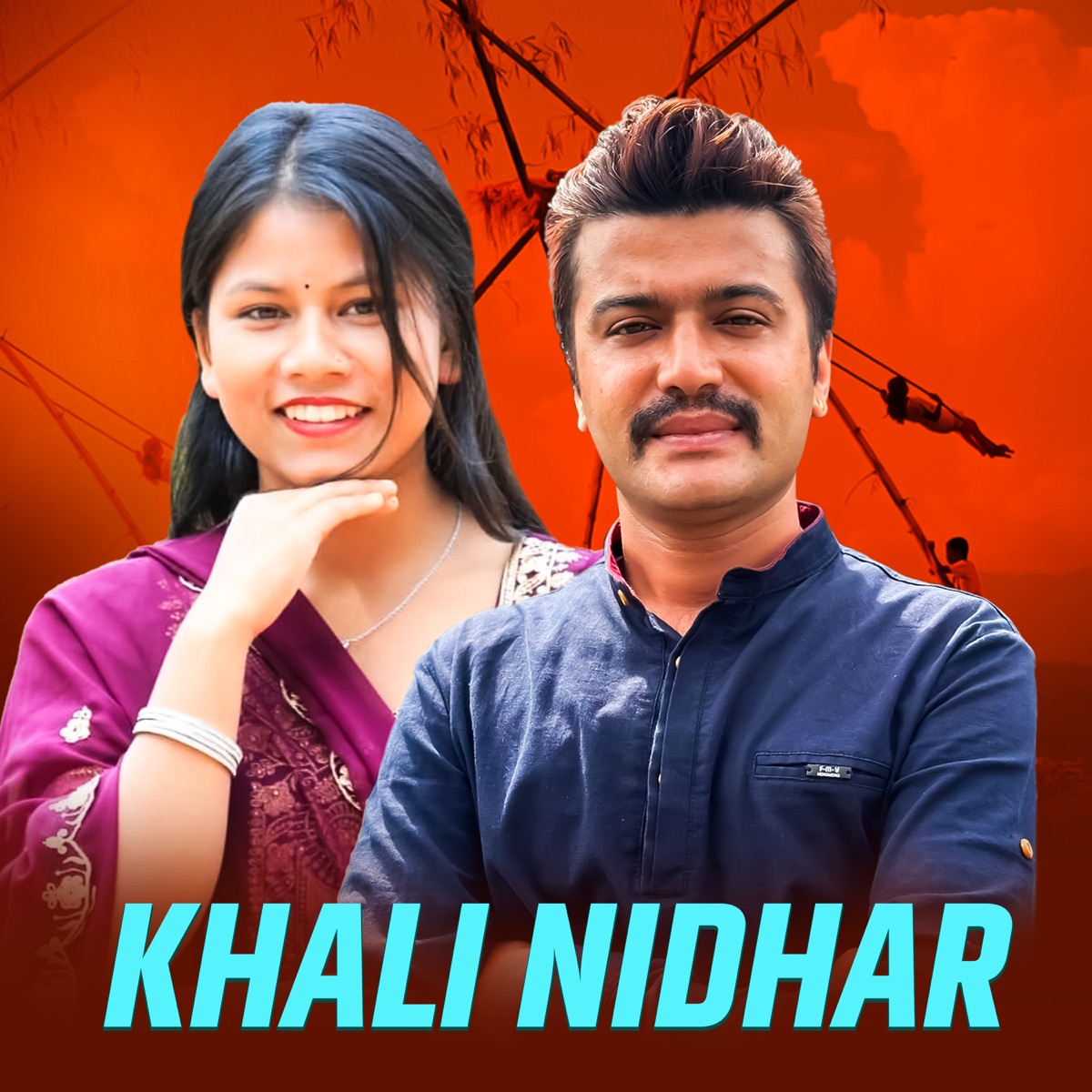 Khali Nidhar - EP by Prem Sapkota Sonu & Sima Nepali album cover