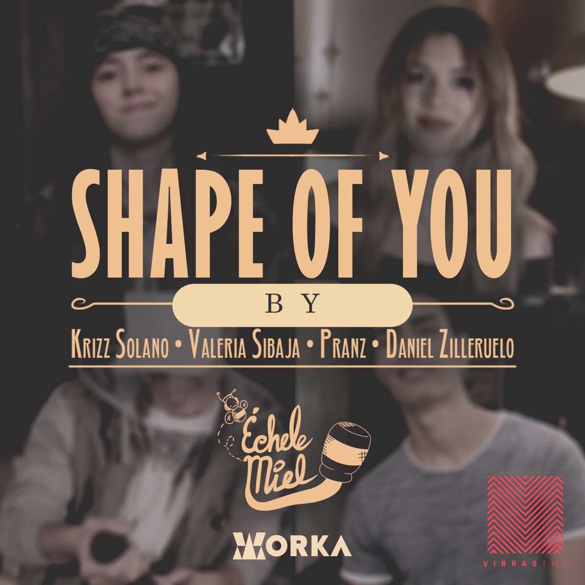 Shape of You (feat. Krizz Solano, Valeria Sibaja, Pranz & Daniel Zilleruelo) - Single by Échele Miel album cover