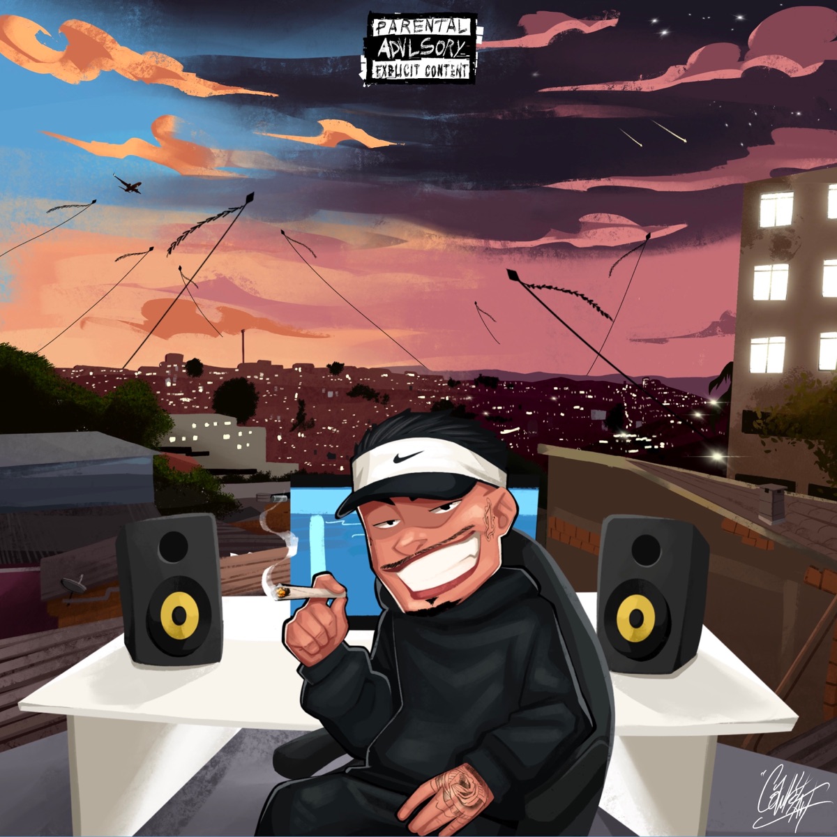 Apelidei a Tcheka Dela de Marijuana - Single by Dj Vinicin do Concórdia, DJ Ruan do Primeiro & MC TH DA SERRA album cover