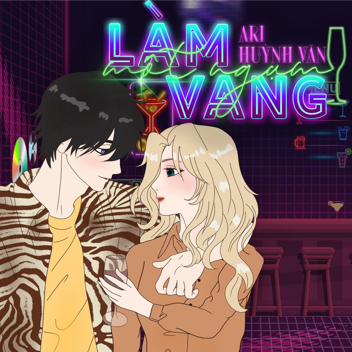 Làm Một Ngụm Vang - Single by Ari, Huỳnh Văn & ICM album cover