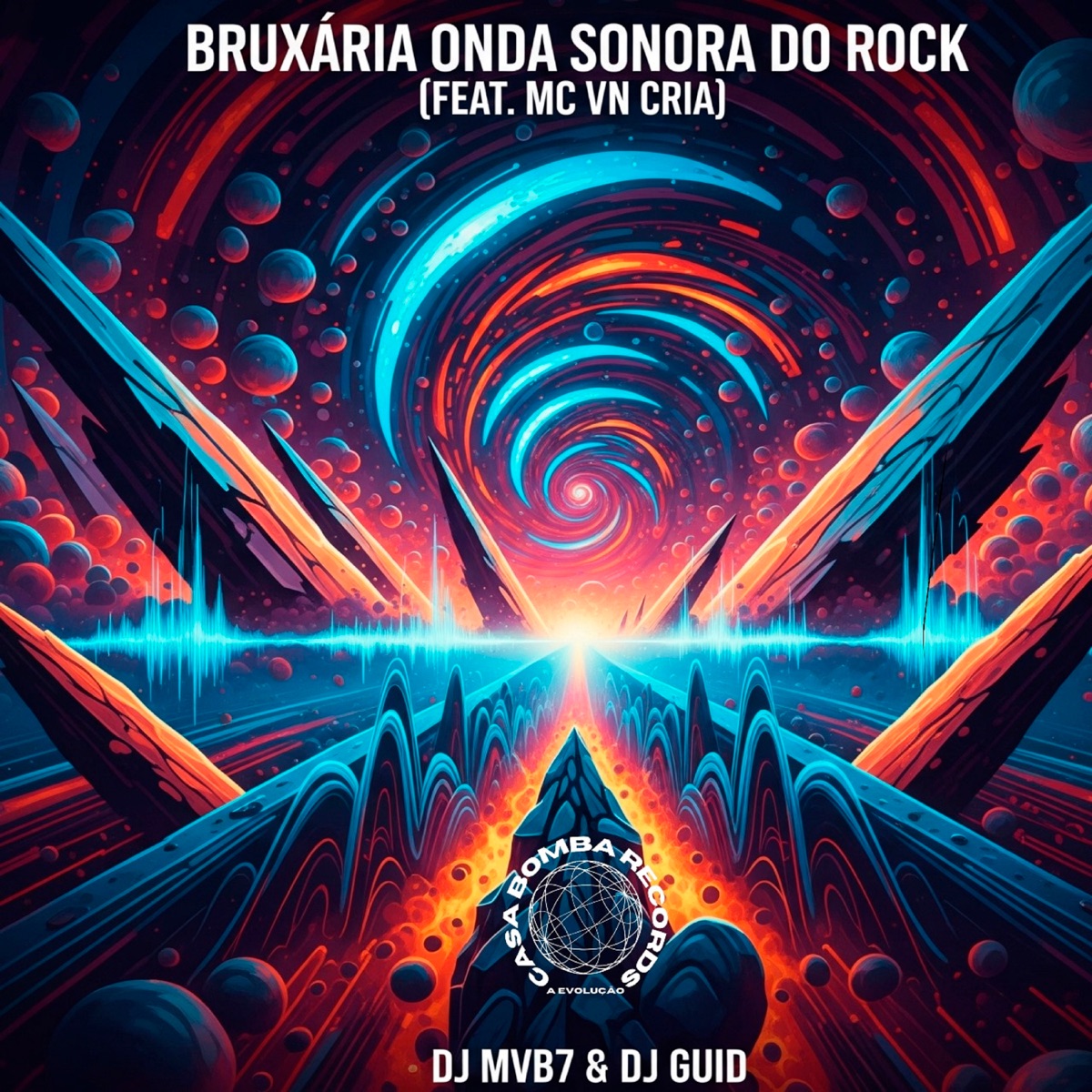 Bruxaria Onda Sonora do Rock (feat. MC VN Cria) - Single by Dj Guid & DJ MVB7 album cover