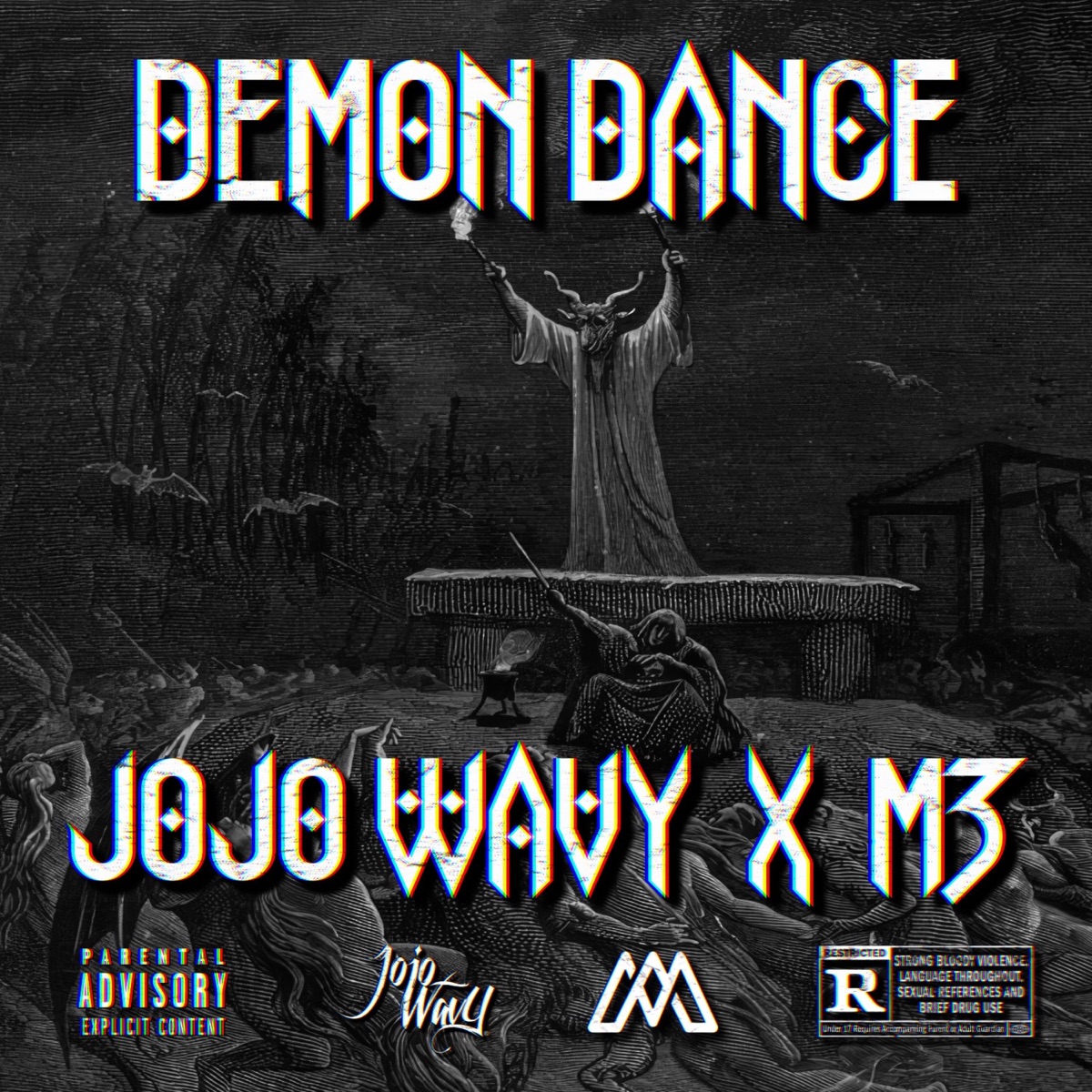 DEMON DANCE - Single by Jojo Wavy album cover
