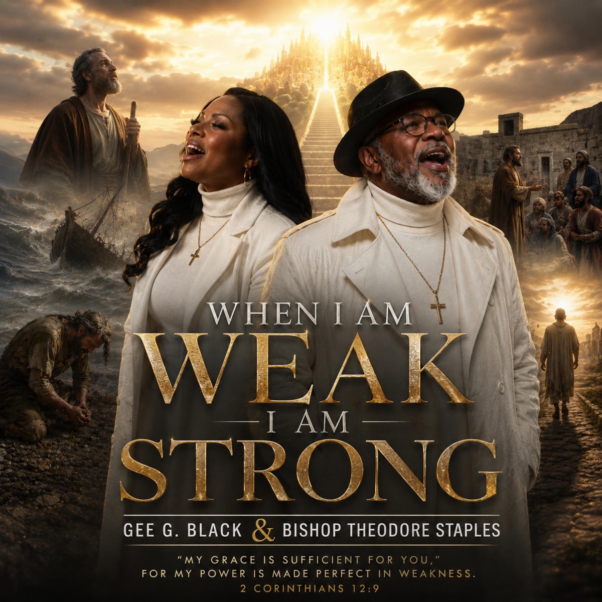 When I Am Weak I Am Strong (feat. Bishop Theodore Staples) - Single by Gee G Black album cover