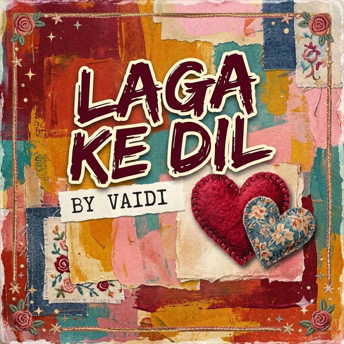 LAGA KE DIL - Single by VAIDI album cover
