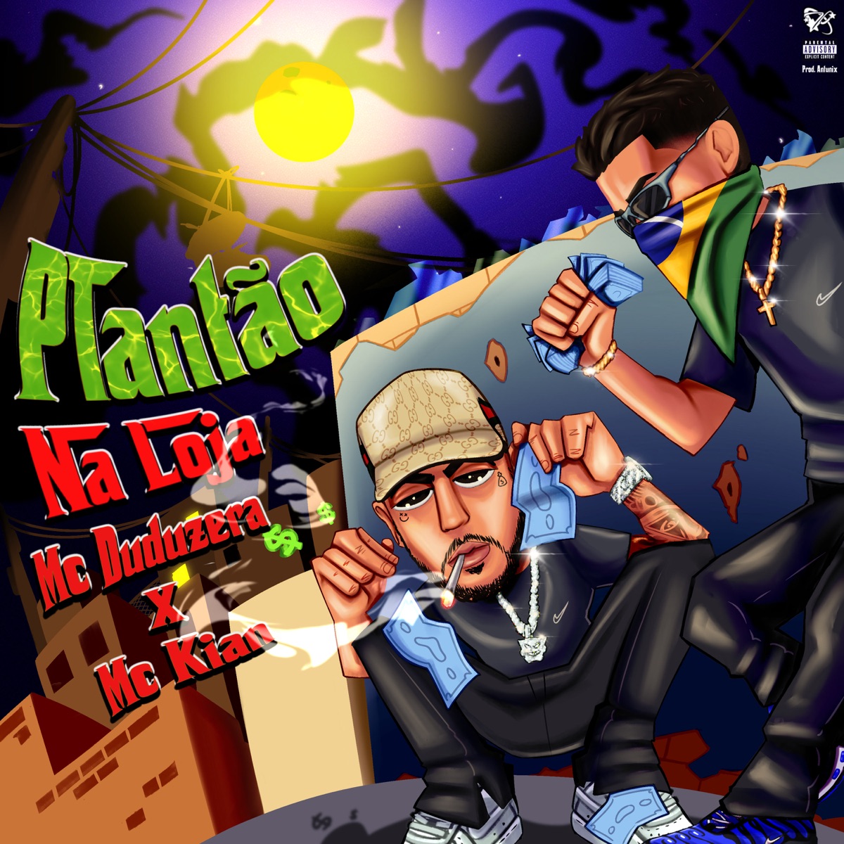 Plantão Na Loja (feat. MC Kian & Antunix) - Single by MC DUDUZERA album cover
