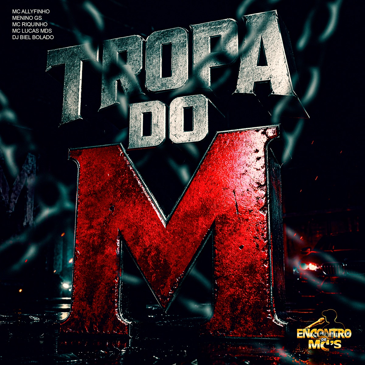 Tropa do M (feat. Menino GS, Mc Riquinho & Mc Lucas MDS) - Single by MC Allyfinho, Mestre Patrick, DJ Biel Bolado & Encontro de MC\'s album cover