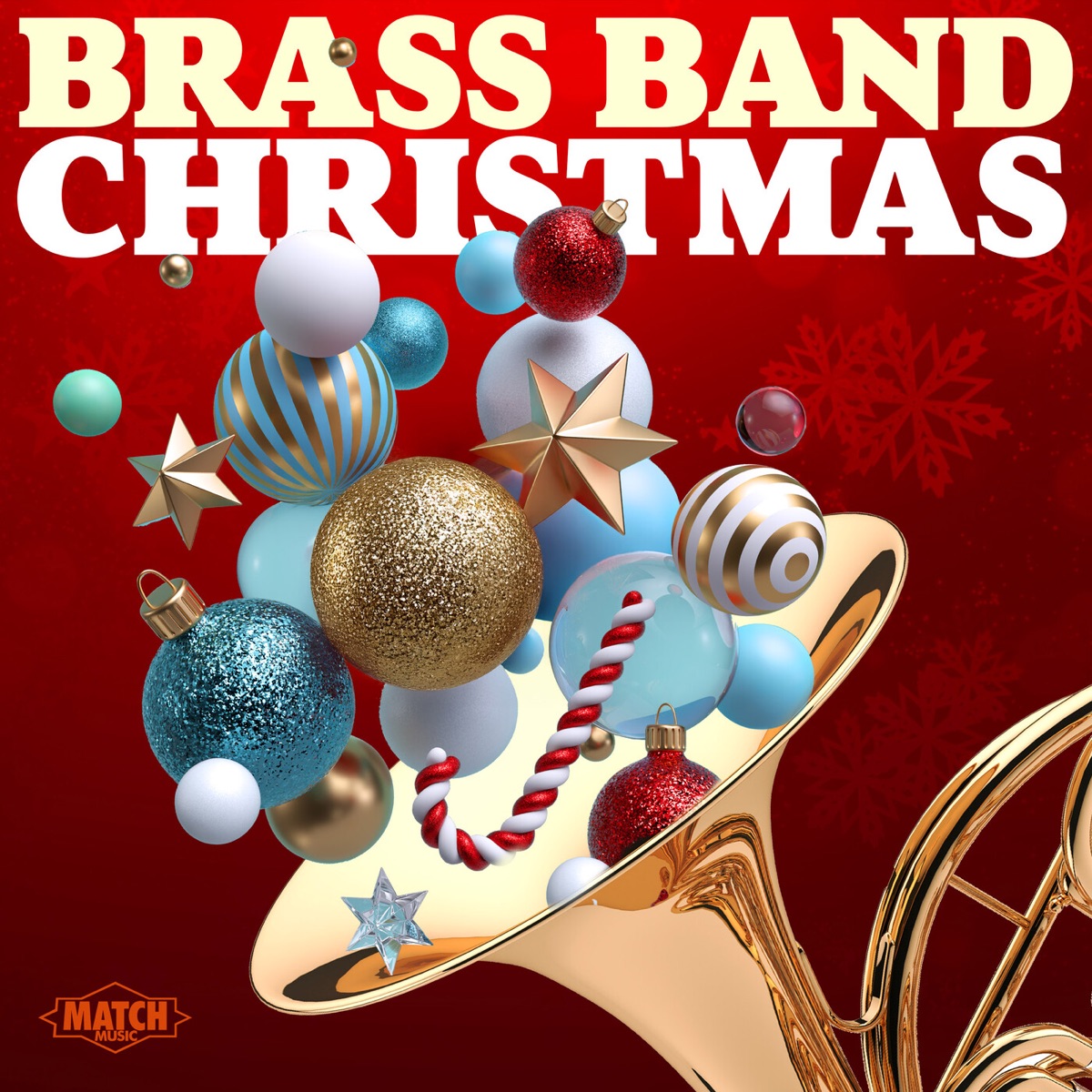 Brass Band Christmas by Michael Lesirge album cover