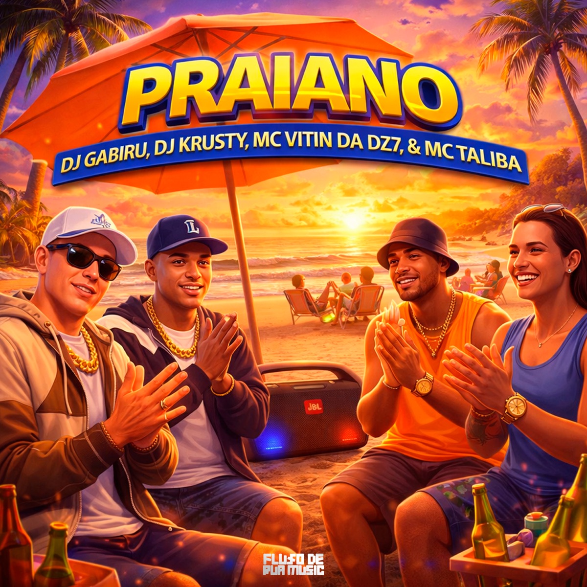 Praiano - Single by MC VITIN DA DZ7 & MC taliba album cover