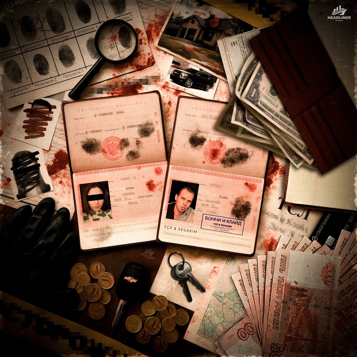 БОННИ и КЛАЙД - Single by ТСЛ & SEGAKIM album cover