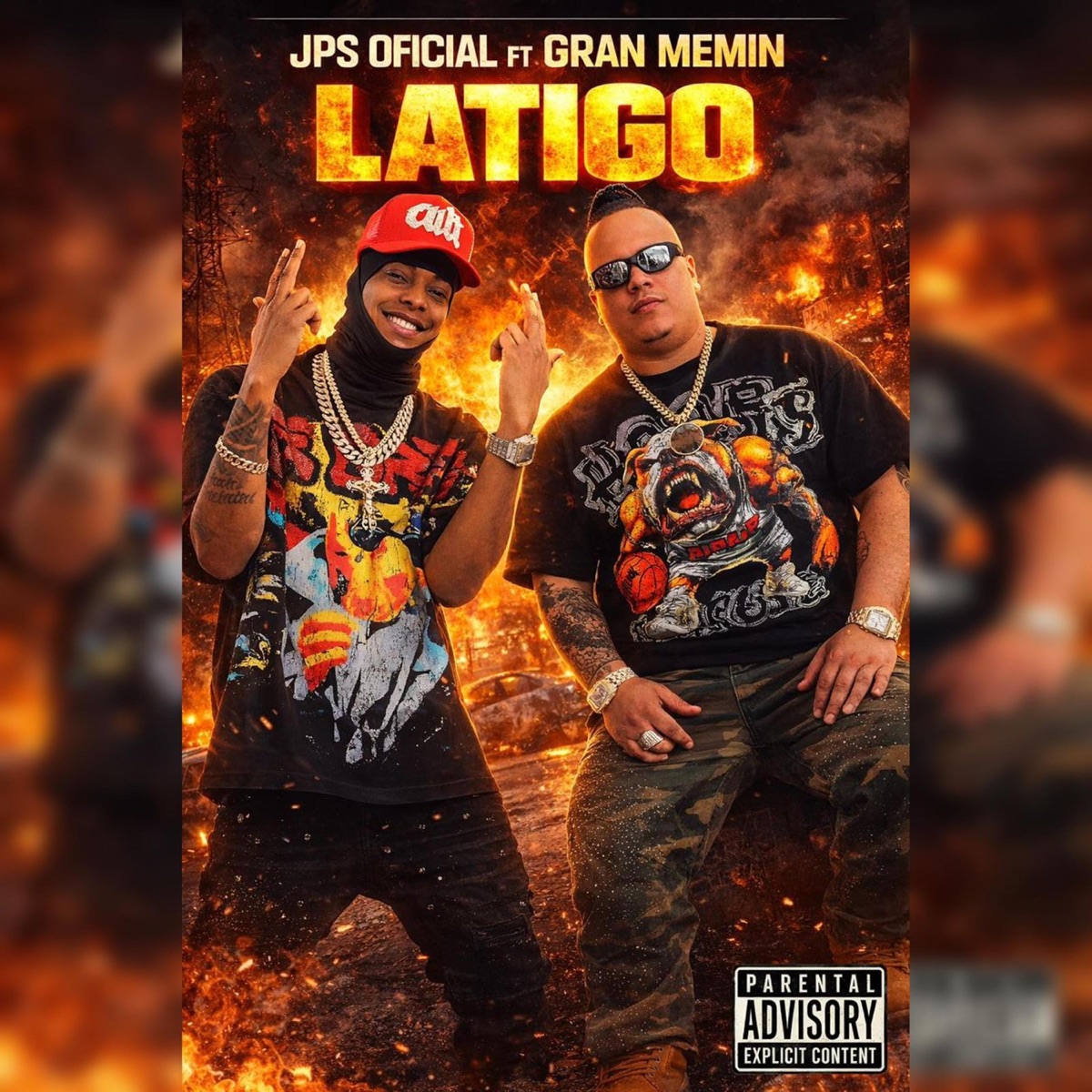 Latigo (feat. Gran Memin) - Single by JPS Oficial album cover