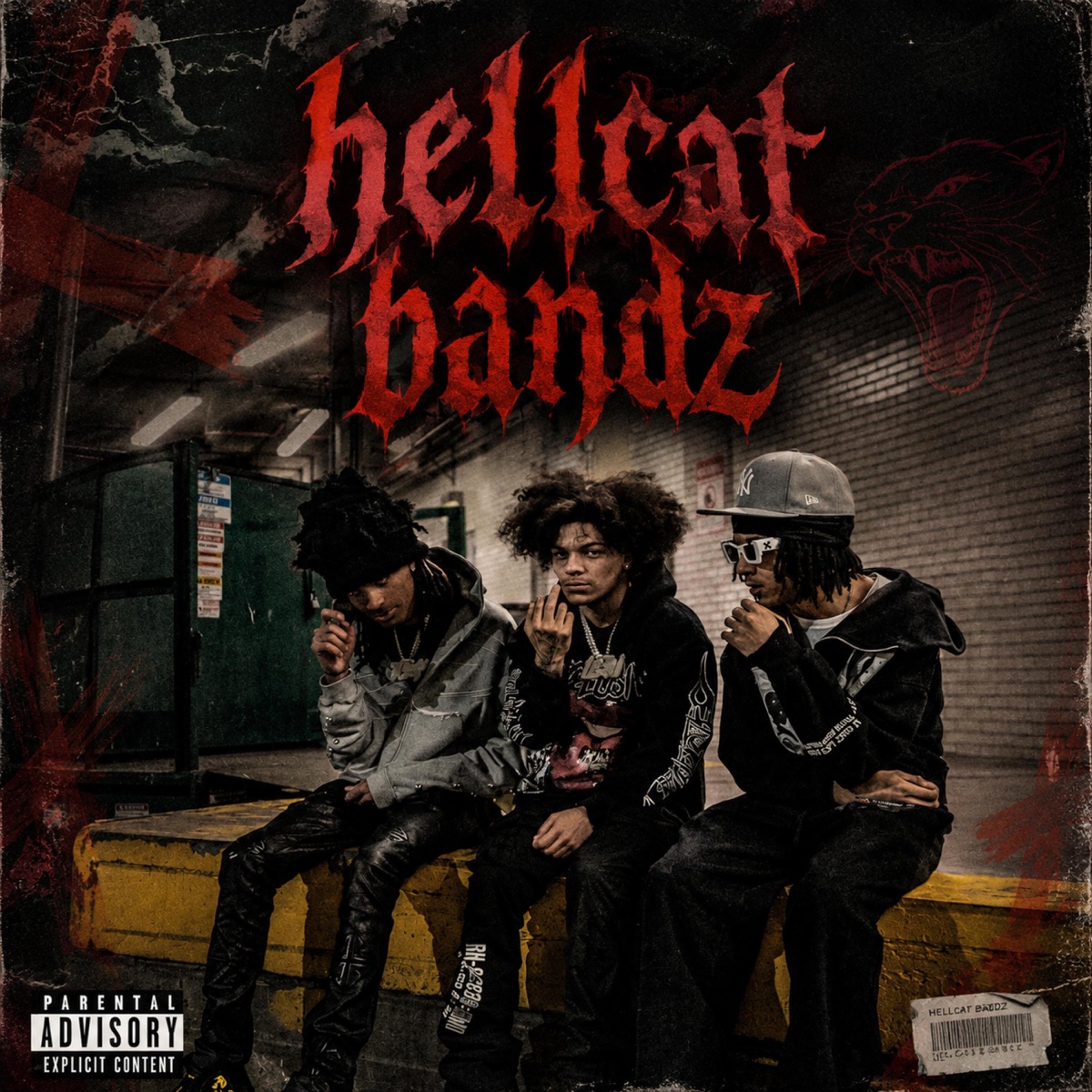 Hellcat bandz (feat. SRT Len & Ant3x) - Single by ZayDaR3aper album cover