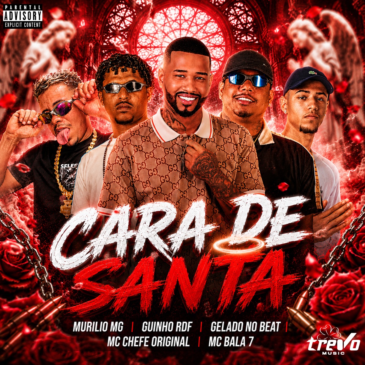 Cara de Santa (feat. Mc Bala 7) - Single by GUINHO RDF & Maurilio MG album cover