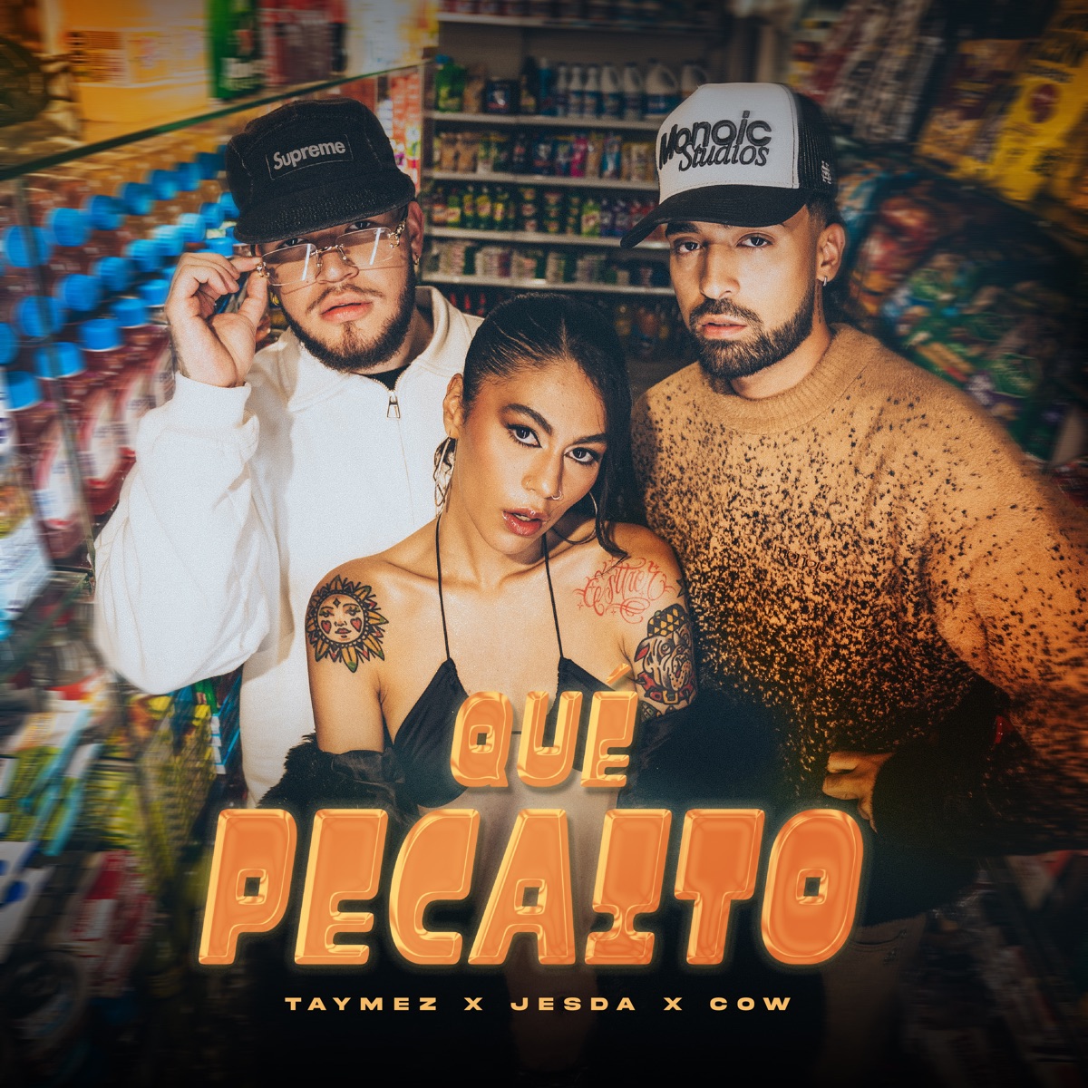 QUE PECAITO - Single by Taymez, Jesda & Cow album cover