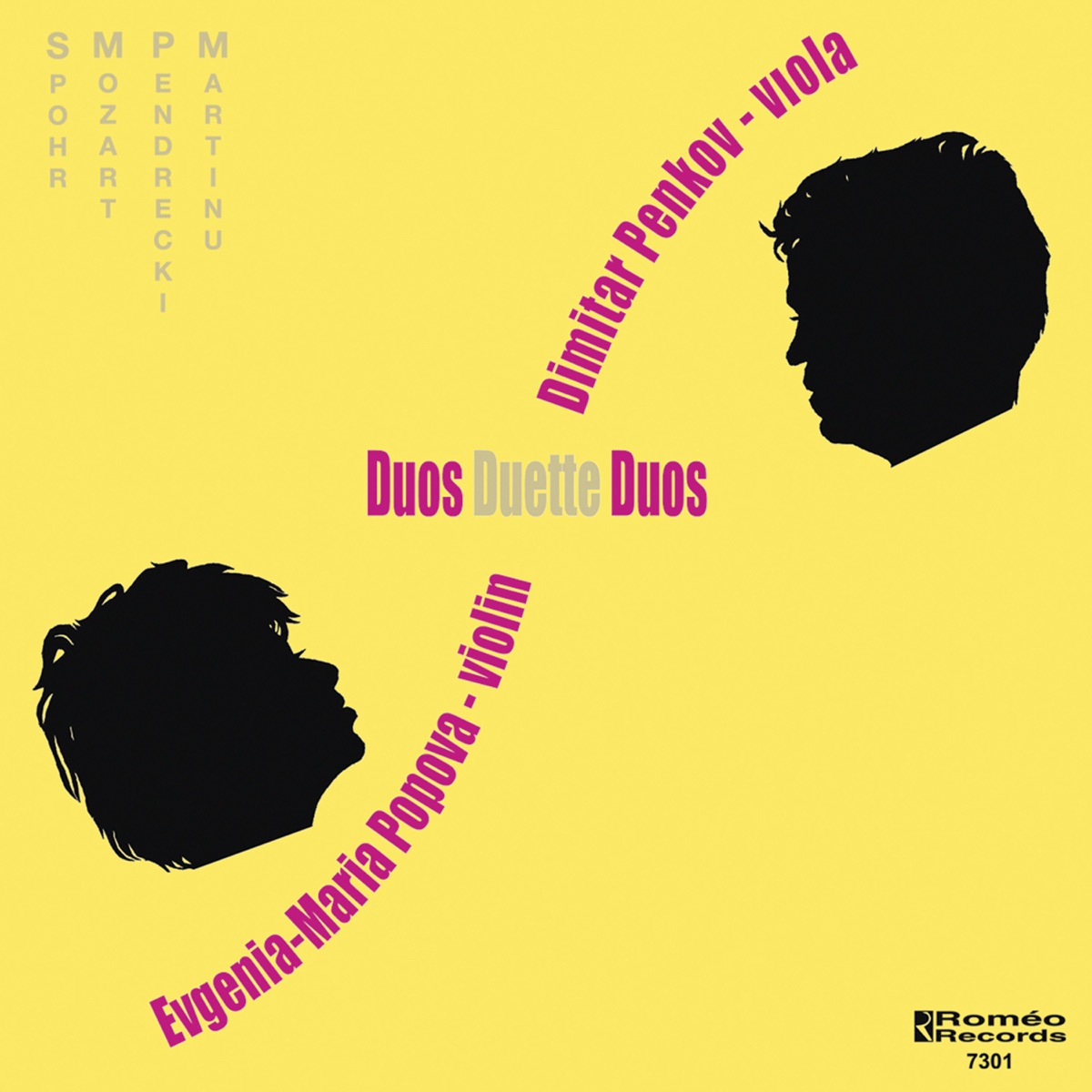 Duos Duette Duos by Evgenia-Maria Popova & Dimitar Penkov album cover