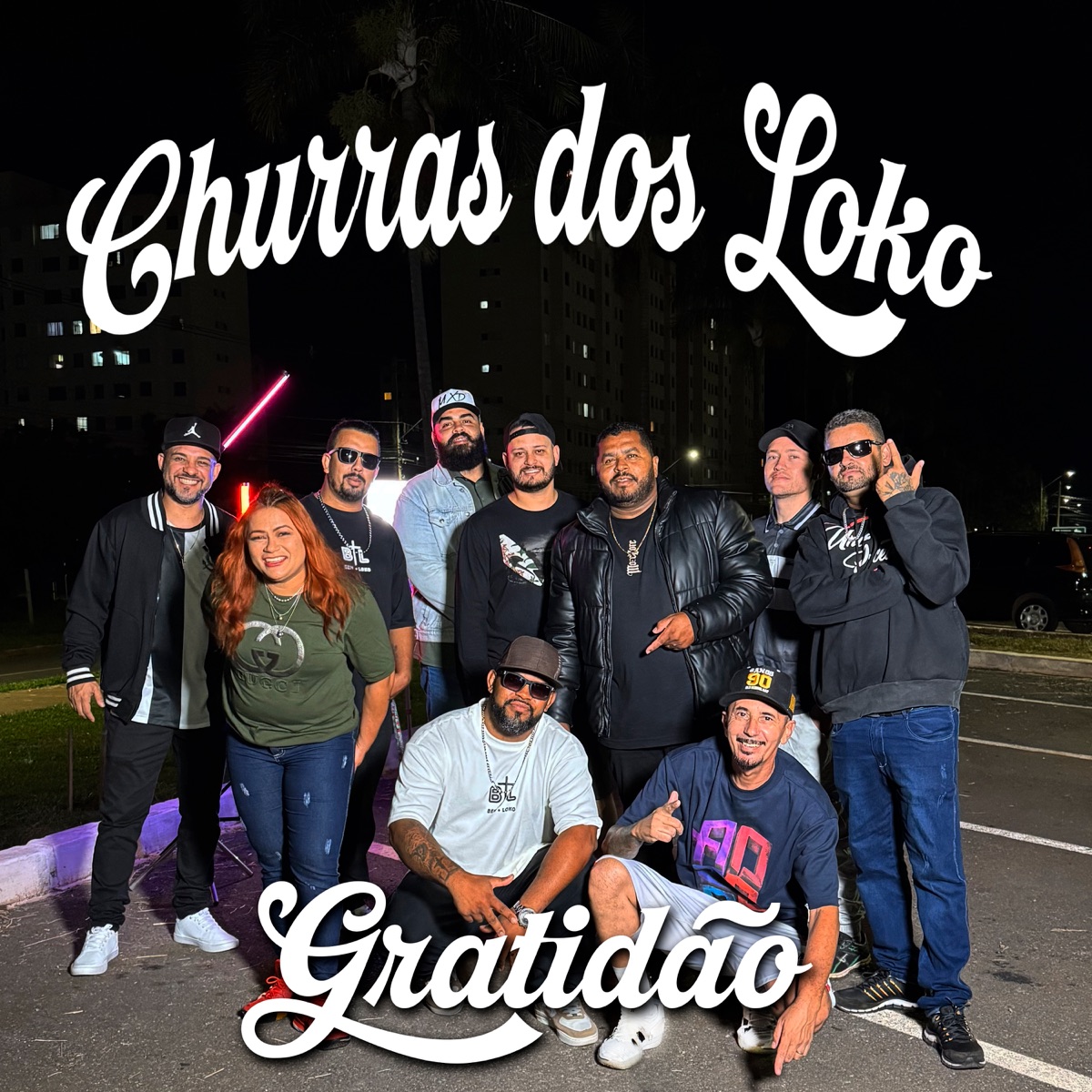 Churras dos Loko - Gratidão - Single by W Ty, Mulher Comum, Pregadores da Paz, FDO, Sobrevivente de Cristo, MV2UM, Atitude Para Crer, Mano Robson & Legado Cruzcial album cover