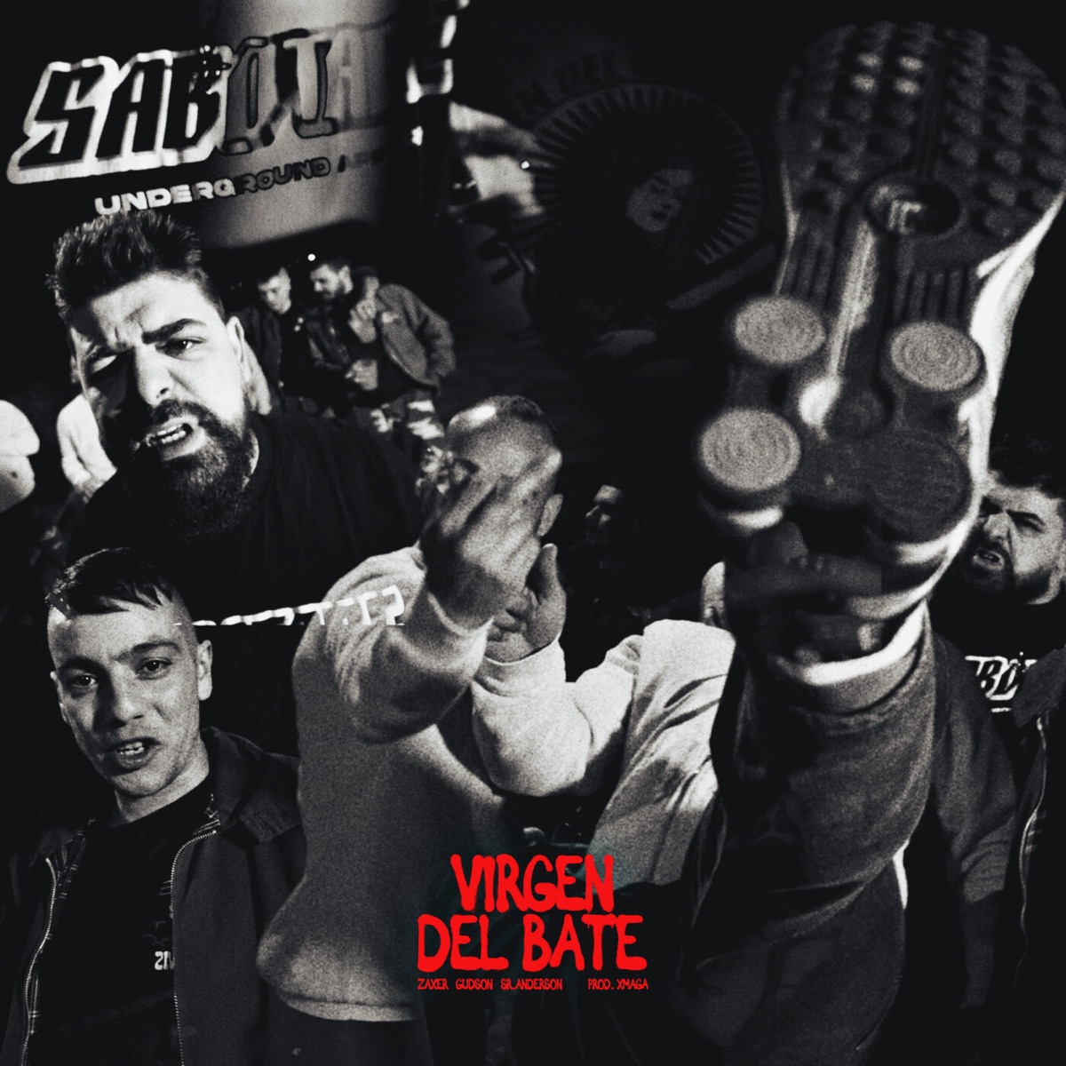 Virgen del bate - Single by Gudson, Zaxer, Sr Anderson & Xmaga album cover