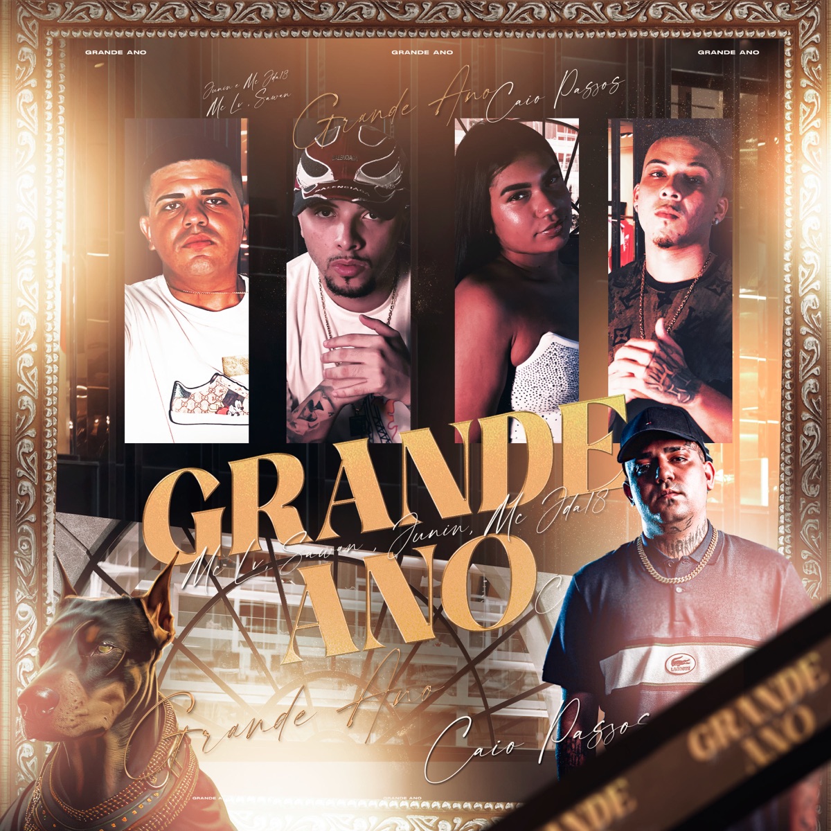 GRANDE ANO (feat. MC LV & JUNIN) - Single by Sawan, Caio Passos & Mc Jda18 album cover