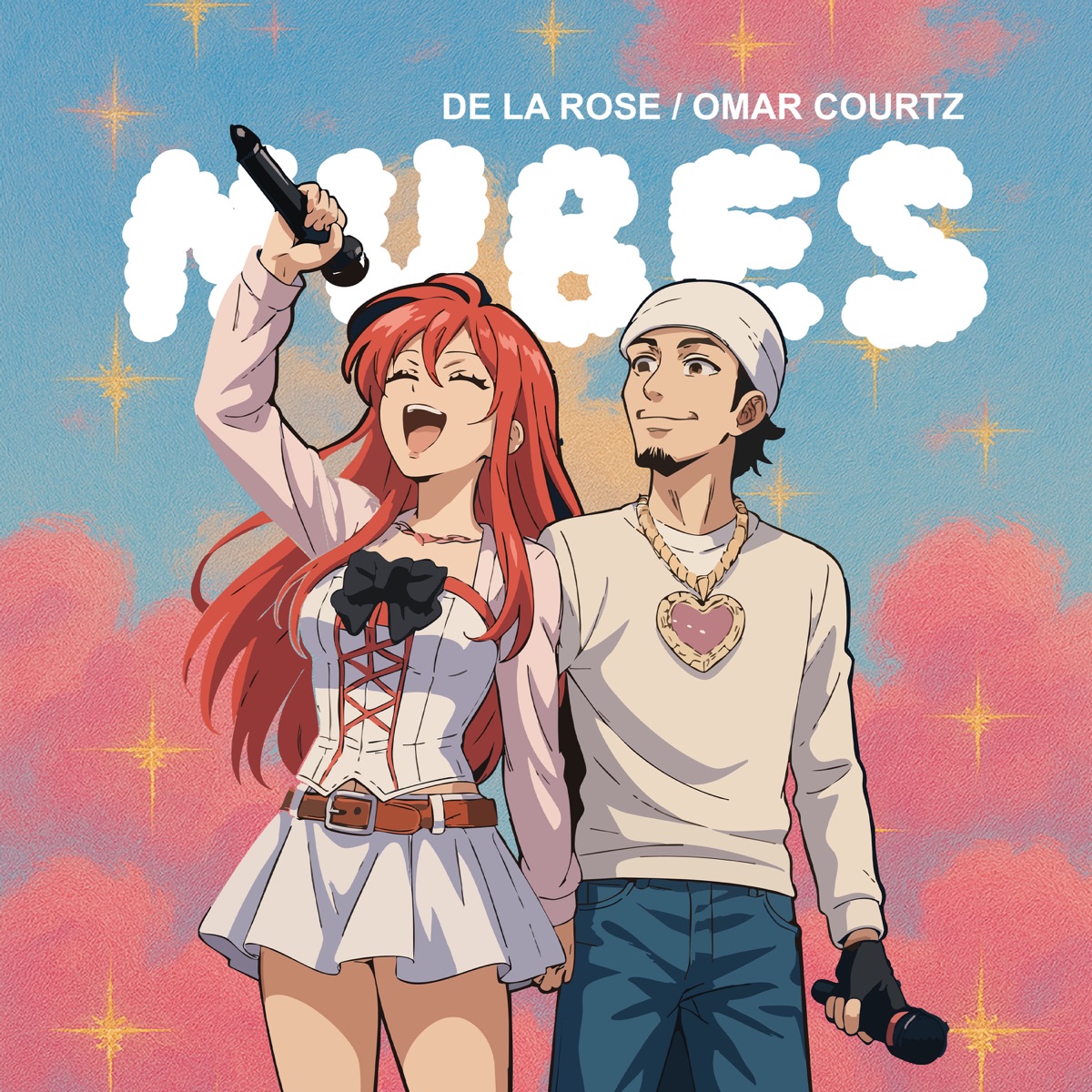 NUBES - Single by De La Rose & Omar Courtz album cover
