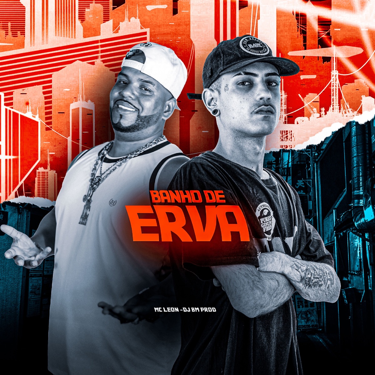 BANHO DE ERVA - Single by MC LEON & DJ BM PROD album cover