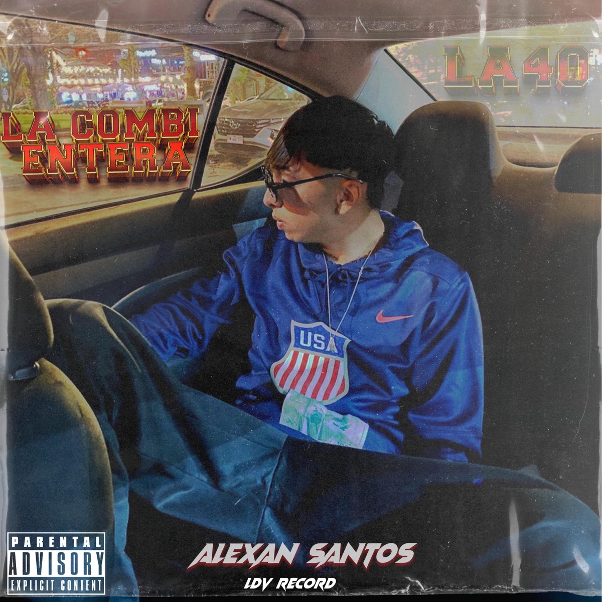 La combi entera - Single by Alexan Santos album cover