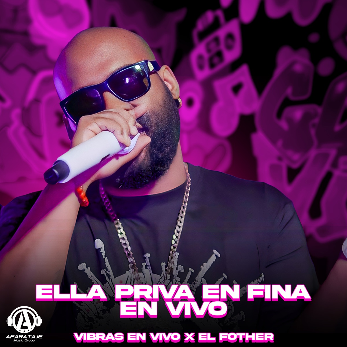 Ella Priva en Fina (En Vivo) - Single by Vibras En Vivo & El Fother album cover