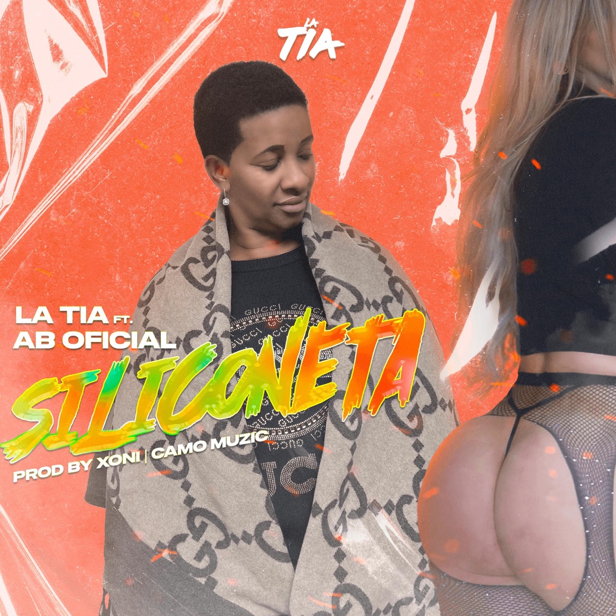 Siliconeta (feat. AB Oficial) - Single by La Tia album cover