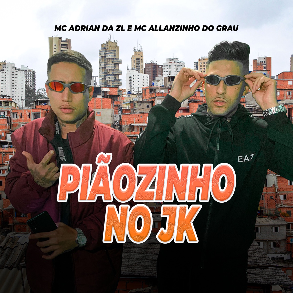 Piãozinho no Jk - Single by MC Adrian da ZL & MC Allanzinho Do Grau album cover