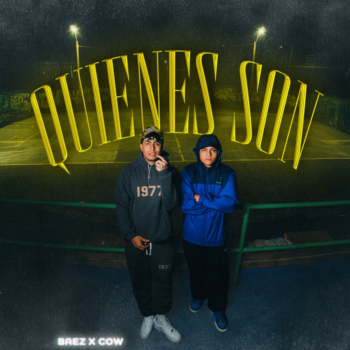 QUIENES SON - Single by Baez & Cow album cover