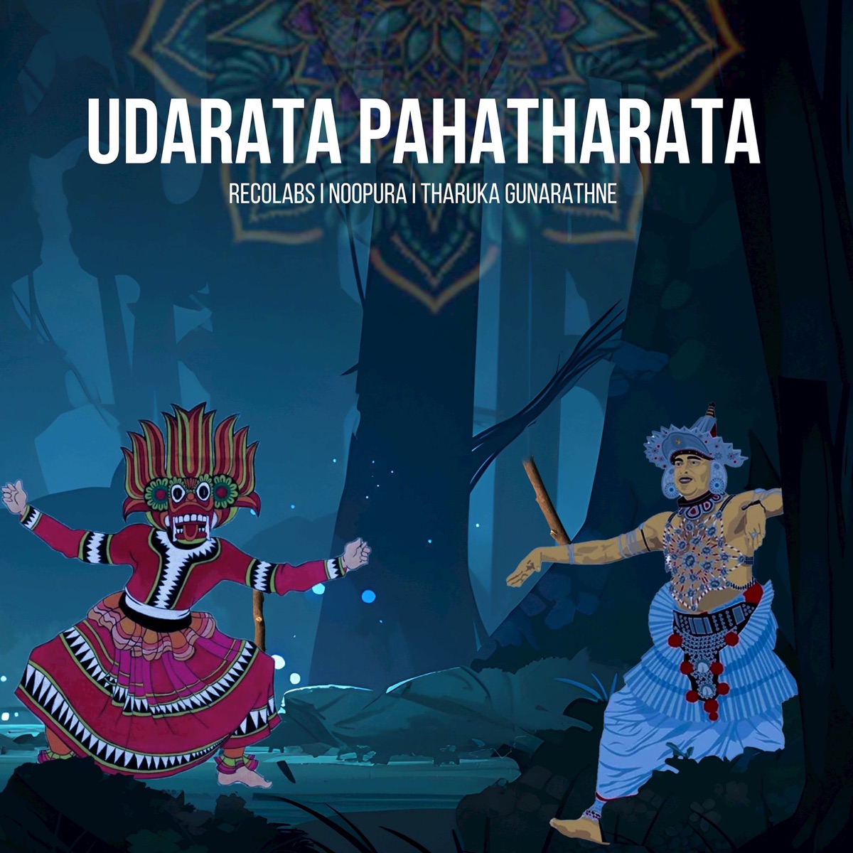 Udarata Pahatharata by Ramesh Jayasinghe, Tharuka Gunarathne & Noopura album cover