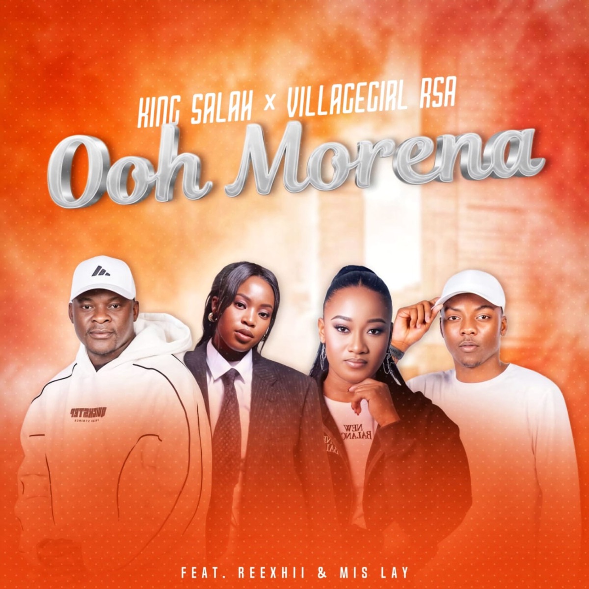 Ooh Morena (feat. Reexhii & Mis Lay) - Single by KING SALAH & VILLAGEGIRL_RSA album cover