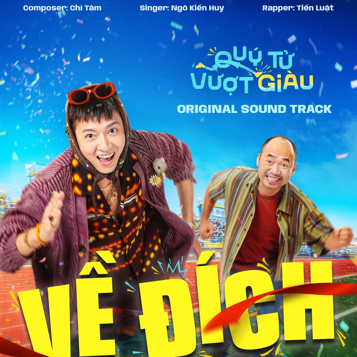 Về Đích - Single by Ngô Kiến Huy, Tiến Luật & Chí Tâm album cover