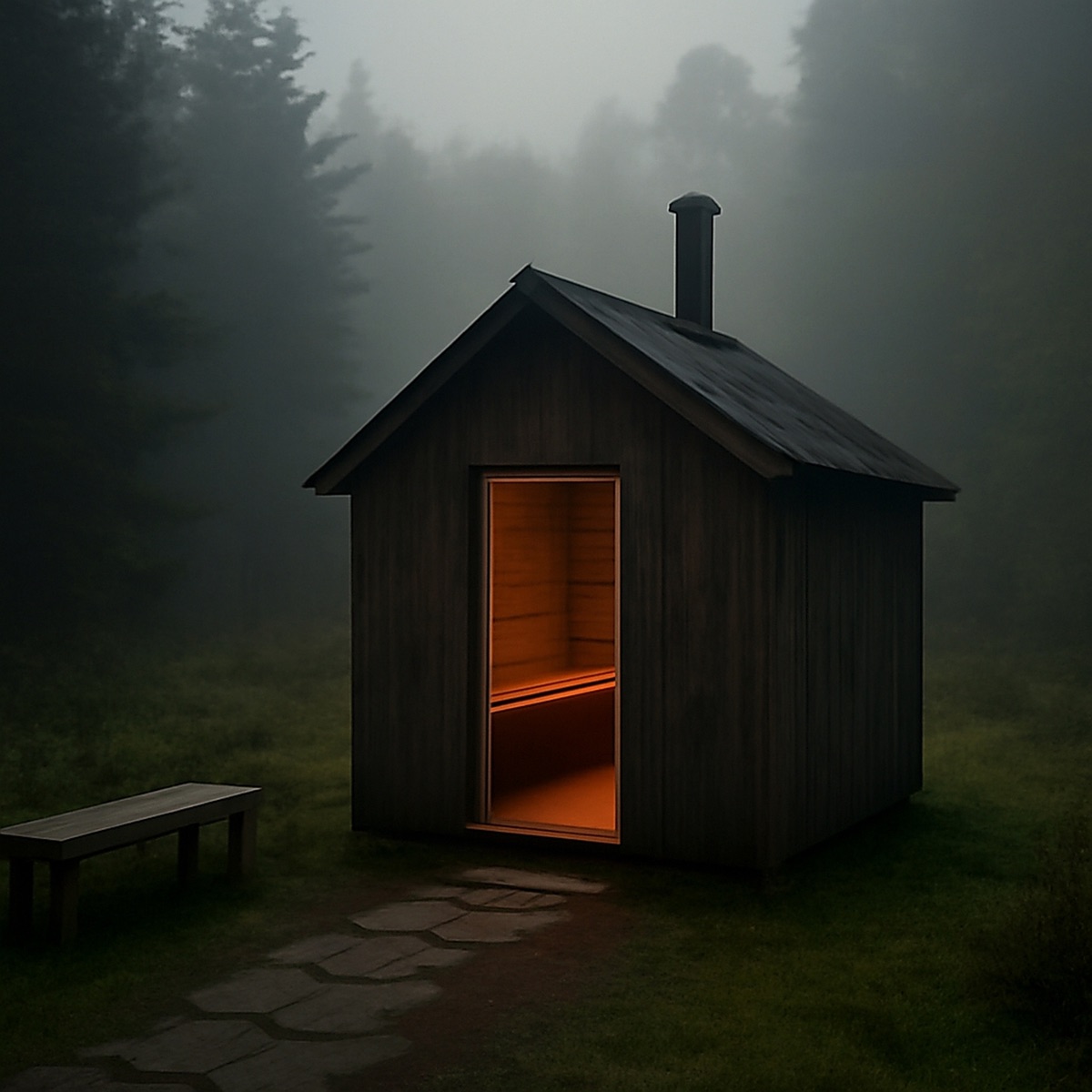 Soothing Airflow Sauna Stillness by Jane - Angela Flying album cover
