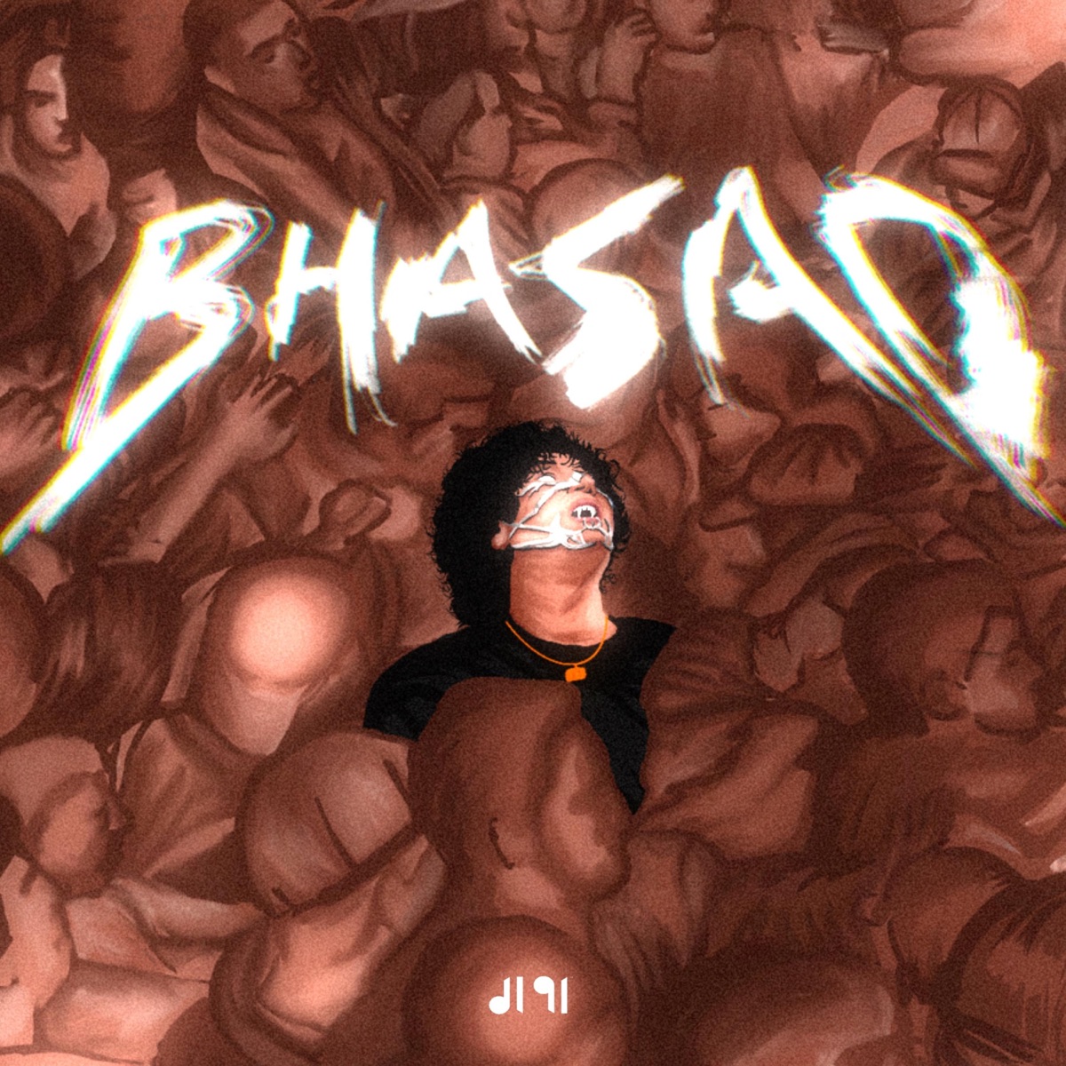 BHASAD - Single by OG Lucifer & RiJ album cover