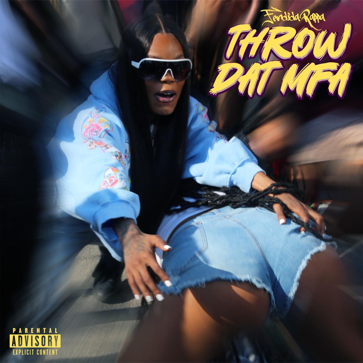 Throw Dat Mfa - Single by FendiDa Rappa album cover