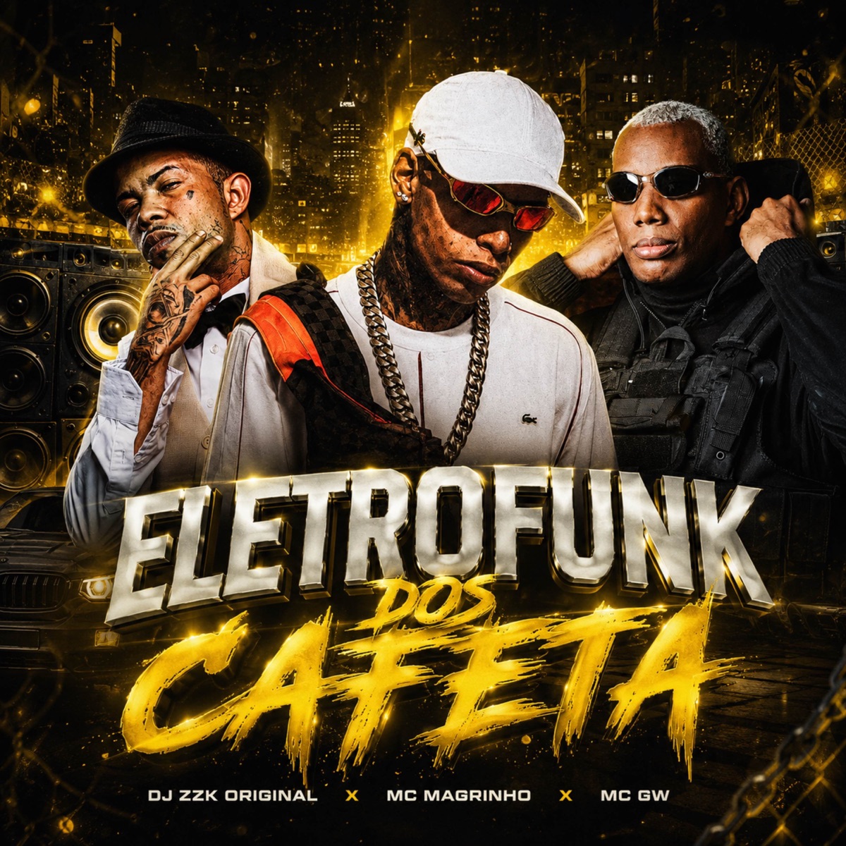 Eletrofunk dos Cafeta - Single by MC GW, DJ ZZK ORIGINAL & Mc Magrinho album cover