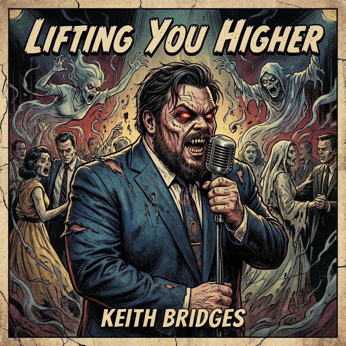 Lifting You Higher - Single by Keith Bridges album cover