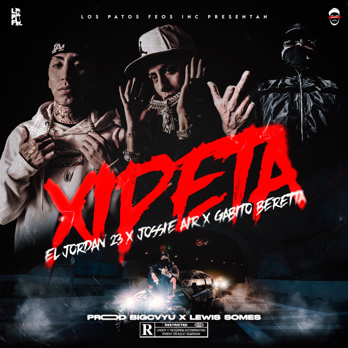 XIPETA - Single by El Jordan 23, Jossie A & Gabito Beretta album cover