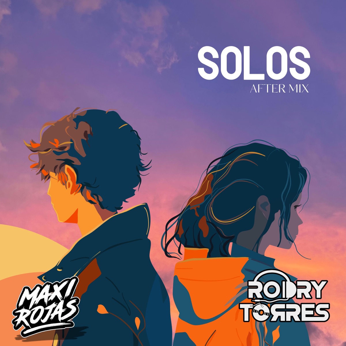 Solos (After Mix) (feat. Rodry Torres) - Single by Maxi Rojas album cover