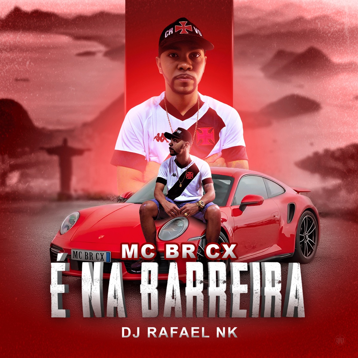 É Na Barreira - Single by Mc Br Cx & Dj Rafael Nk album cover