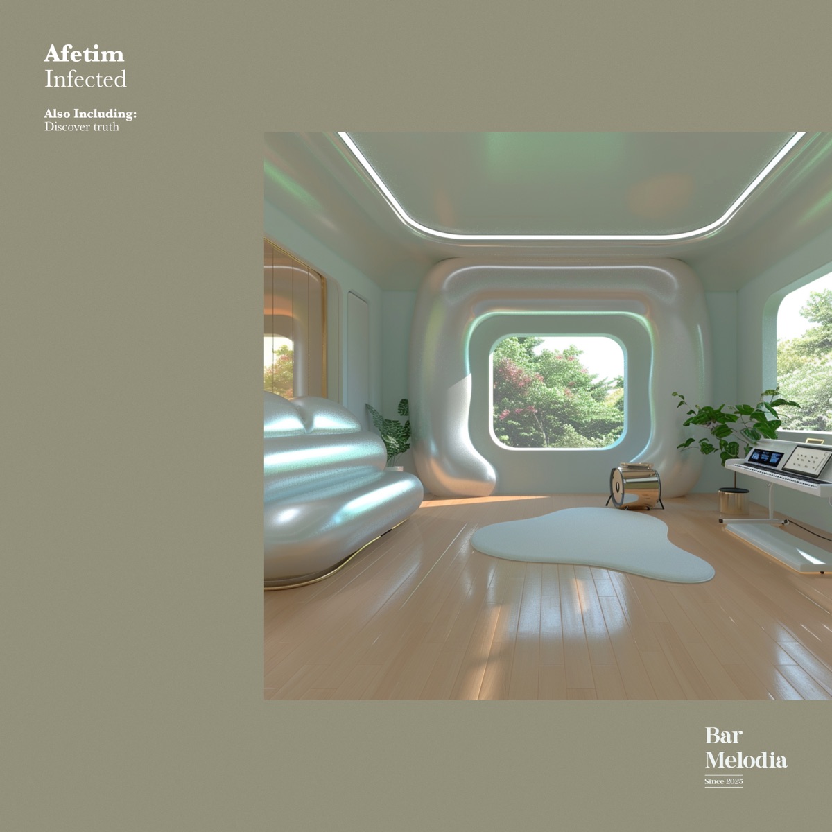 Infected - Single by Afetim & Bar Melodia album cover