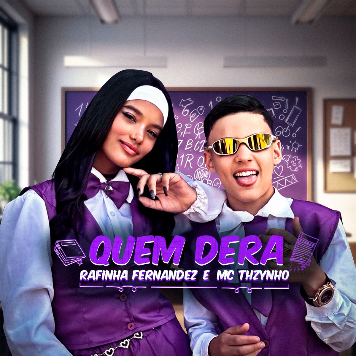 Quem Dera - Single by Rafinha Fernandez & MC Thzynho album cover