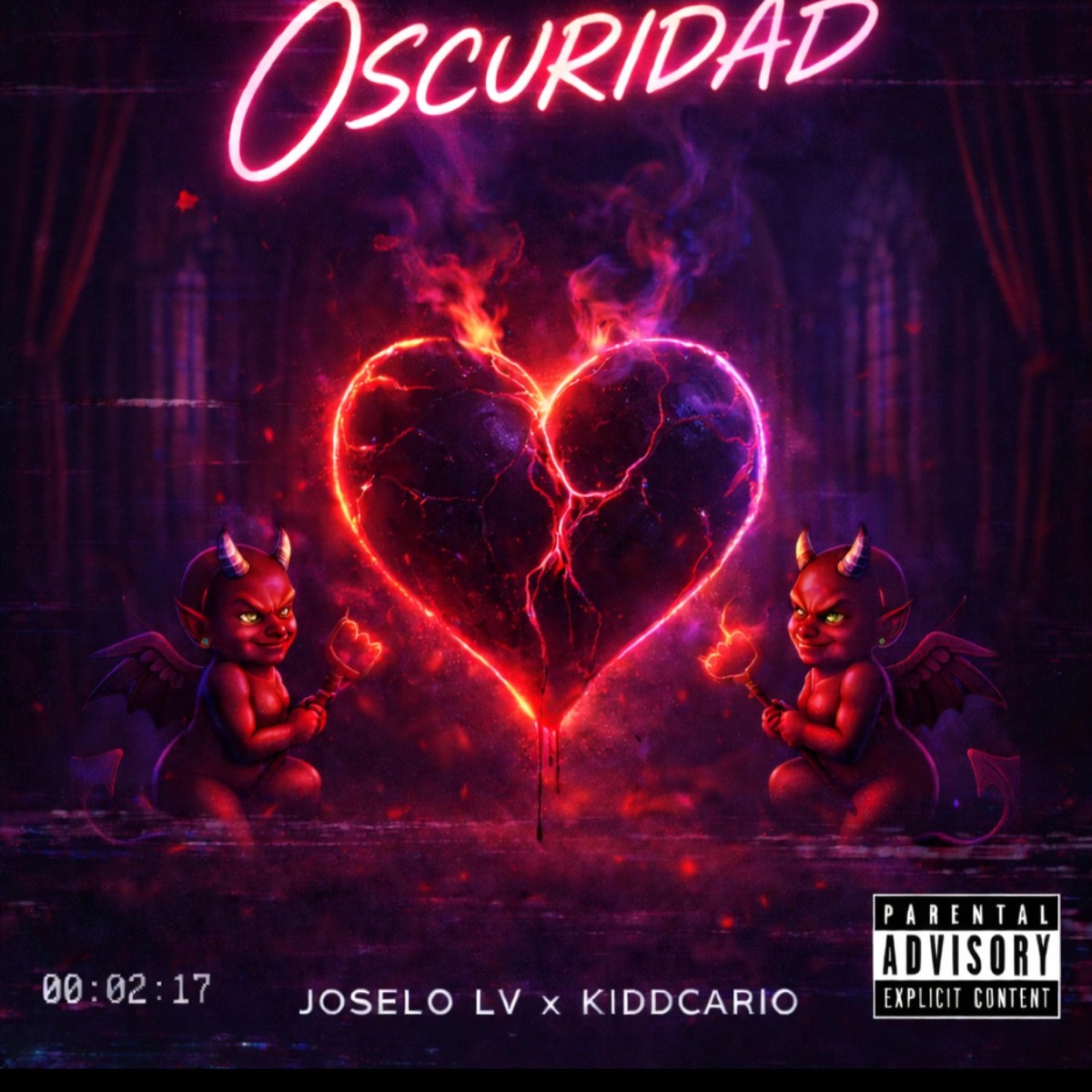 Oscuridad (feat. Kiddcario) - Single by Joselo LV album cover