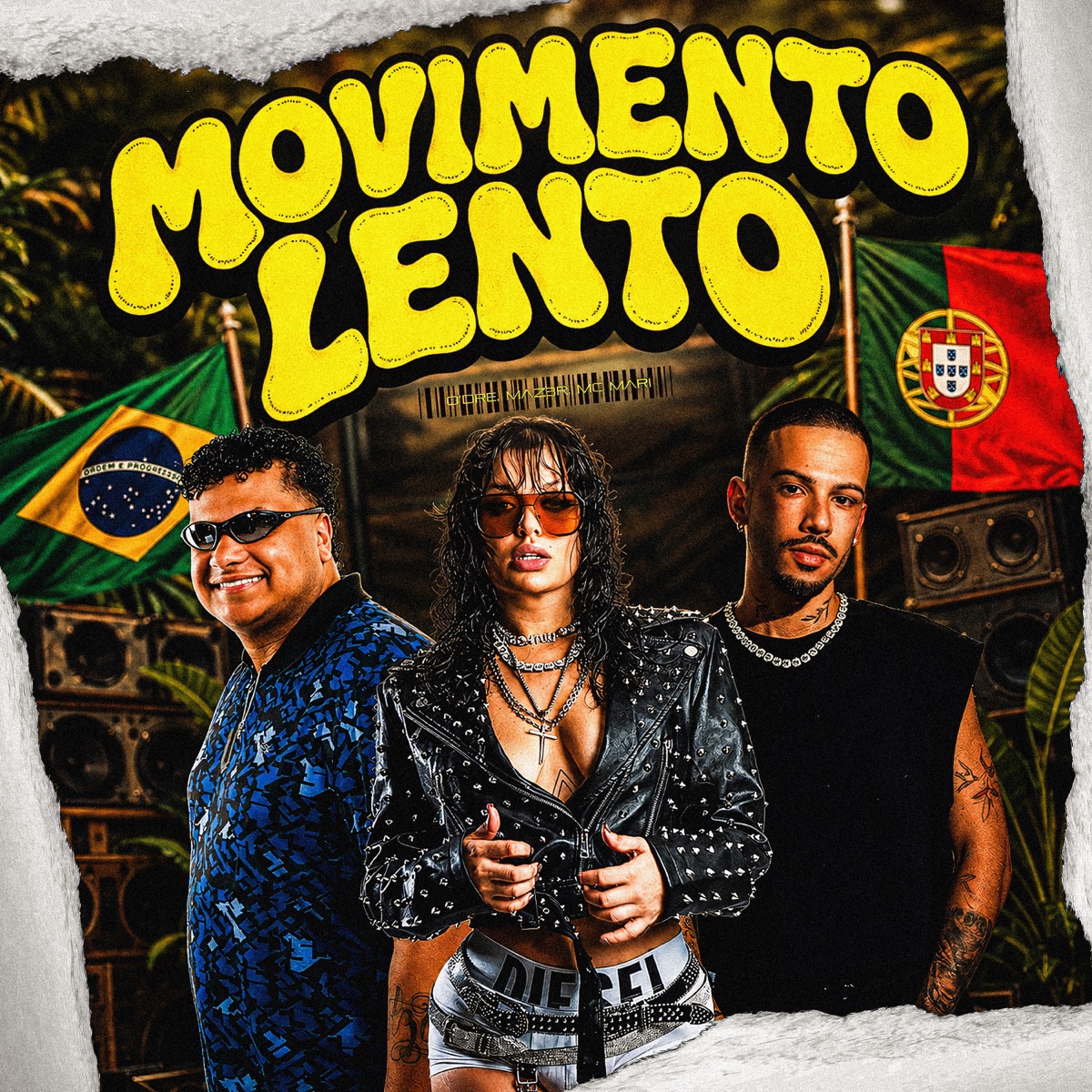 Movimento Lento - Single by O'dre, Mc Mari & MAZ3R album cover